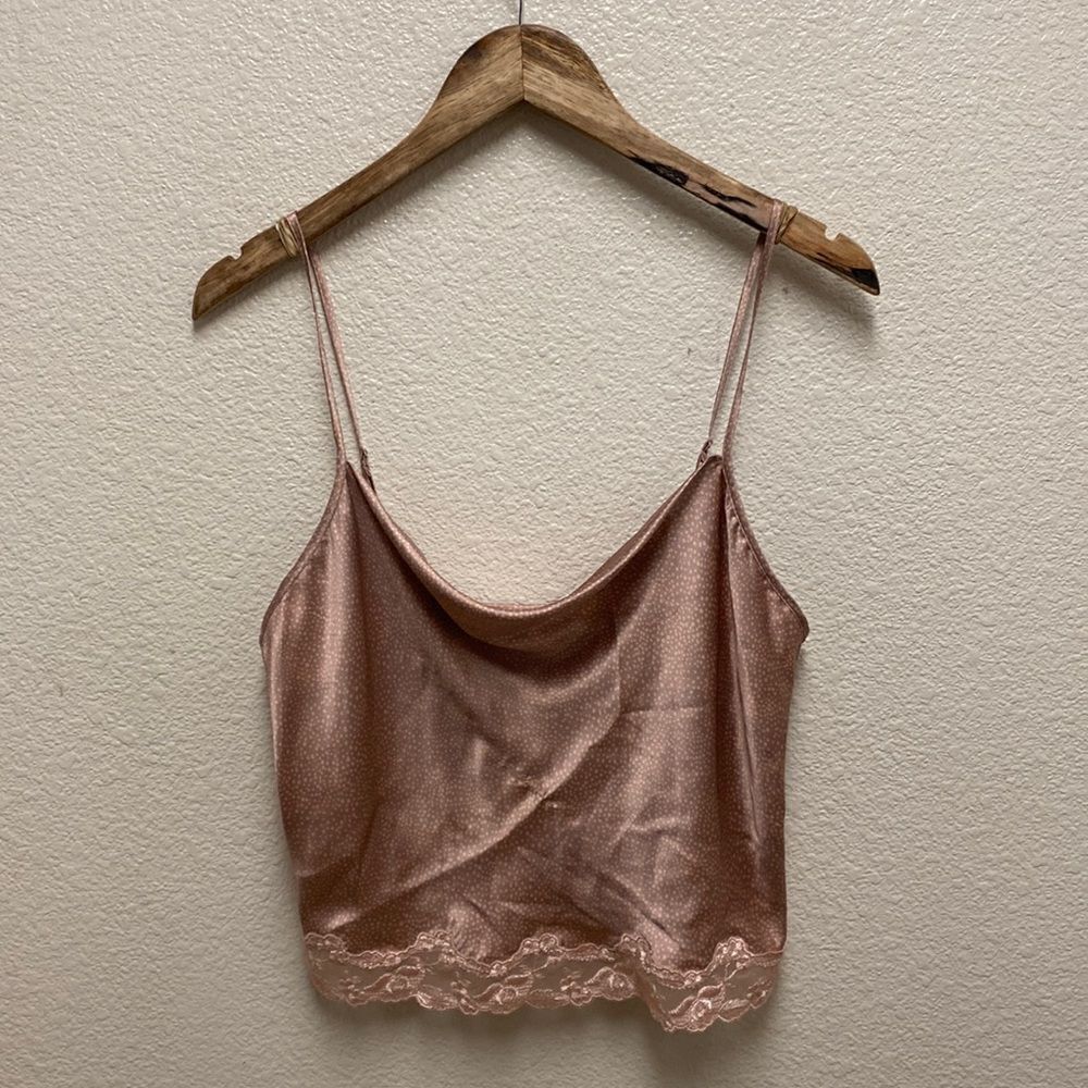Victoria's Secret Satin and Lace Camisole Medium